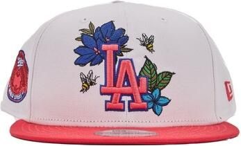 New era Witte Dodgers MLB Bloemenpet White Heren