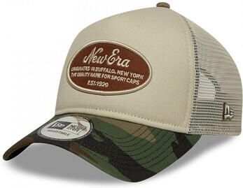 New-Era Pet Oval patch camo trucker newera