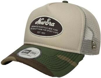 New-Era Pet OVAL PATCH CREAM 9FORTY E-FRAME TRUCKER