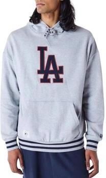 New era MLB Rib Infill LA Dodgers Hoodie Gray