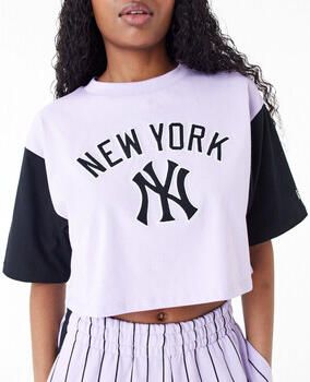New-Era T-shirt Mlb lifestyle crop tee neyyan