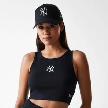 New-Era Sport BH Wmns Mlb Midi Le Crop Tank Neyyan Blk