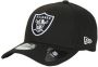 New era Zwarte Oakland Raiders Gebogen Klep Pet Black - Thumbnail 1