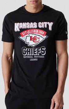 New-Era T-shirt Korte Mouw Kansas City Chiefs NFL Team Wordmark Tee