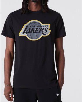 New-Era T-shirt Korte Mouw LA Lakers NBA Outline Logo Tee