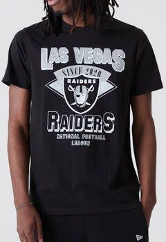 New-Era T-shirt Korte Mouw Las Vegas Raiders NFL Team Wordmark Tee