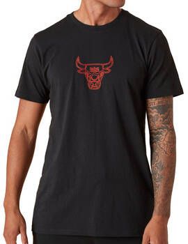 New-Era T-shirt Korte Mouw Chicago Bulls Chain Stitch Tee