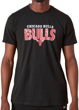New-Era T-shirt Korte Mouw Chicago Bulls NFL Team Fade SS Tee