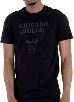 New-Era T-shirt Korte Mouw Chicago Bulls Team Logo Tee