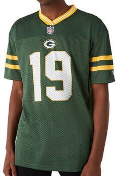 New-Era T-shirt Korte Mouw Green Bay Packers Oversized Jersey Tee