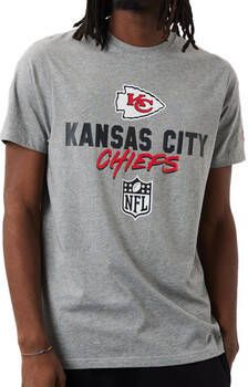 New-Era T-shirt Korte Mouw Kansas City Chiefs NFL Script Tee
