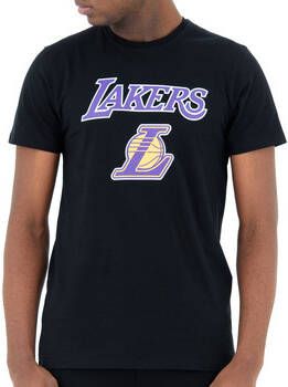 New-Era T-shirt Korte Mouw Los Angeles Lakers Team Logo Tee