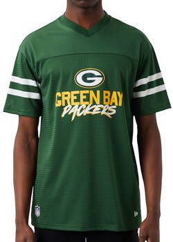New-Era T-shirt Korte Mouw NFL Green Bay Packers Script Tee