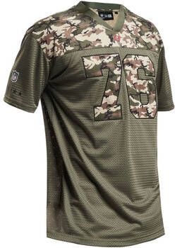 New-Era T-shirt Korte Mouw Tampa Bay Buccaneers Camo Infill Oversized Mesh Tee