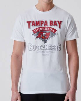 New-Era T-shirt Korte Mouw Tampa Bay Buccaneers NFL Team Wordmark Tee