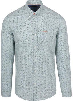 New zealand auckland Overhemd Lange Mouw NZA Overhemd Kingston Groen