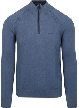 New zealand auckland Sweater NZA Half Zip Trui Clive Blauw