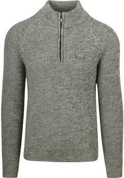 New zealand auckland Sweater NZA Half Zip Trui Drake Groen