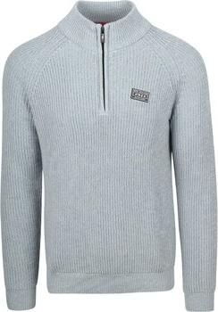 New zealand auckland Sweater NZA Half Zip Trui Drake Lichtblauw