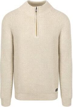 New zealand auckland Sweater NZA Half Zip Trui Drake Warm Beige