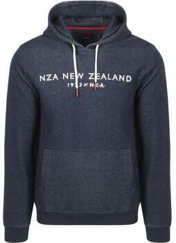 New zealand auckland Sweater NZA Hoodie Diamond Logo Interlock Melange Icon Navy
