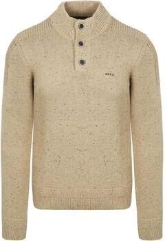 New zealand auckland Trui NZA Pullover Mocker Conor Melange Warm Beige