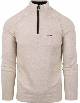 New zealand auckland Sweater NZA Half Zip Trui Clive Beige