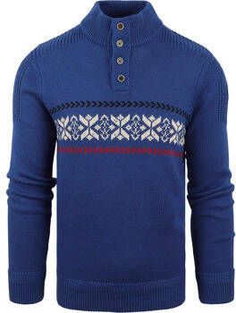New zealand auckland Sweater NZA Mocker Trui Ngatu Blauw