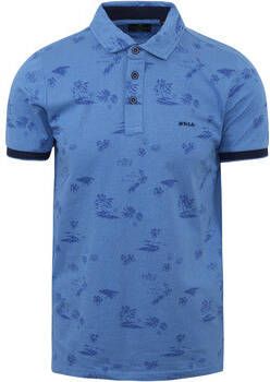 New zealand auckland T-shirt NZA Polo Murupara Blauw