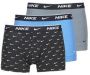 Nike Everyday Cotton Stretch Trunk (3 Pack) Boxershorts Kleding swoosh print cool grey blue maat: XL beschikbare maaten:XS S M L XL - Thumbnail 5