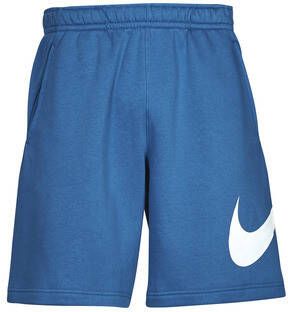 Nike Sweatshorts met logoprint model 'CLUB SHORT'