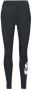 Nike Sportswear Essential Legging met hoge taille en logo voor dames Zwart - Thumbnail 2