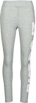 Nike Sportswear Essential Legging met hoge taille en graphic voor dames Grijs