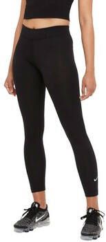 Nike Sportswear Essential 7 8-legging met halfhoge taille voor dames Zwart - Foto 3