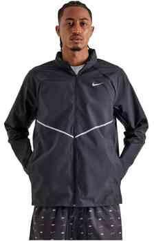 Nike Miler Repel hardloopjack met UV-bescherming voor heren Zwart