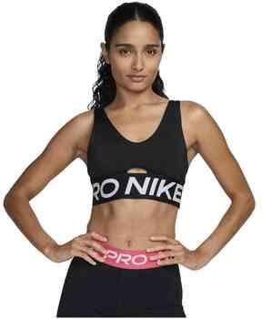 Nike Indy Plunge padded sport-bh met medium ondersteuning Zwart - Foto 6