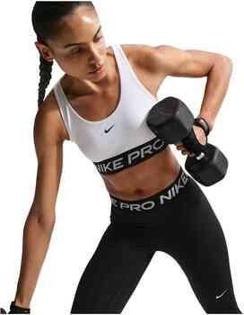 Nike Pro 365 non-padded sport-bh met lichte ondersteuning voor dames Wit - Foto 5