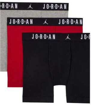 Jordan Zwart Heren Boxerset Logo Streep Black Heren