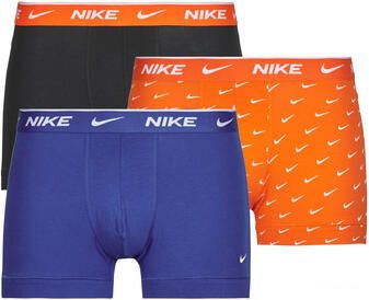 Nike Boxershort met elastische band met label in een set van 3 stuks model 'E-DAY'