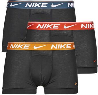 NIKE Underwear Trunk 3PK met logo op de tailleband (3 stuks) - Foto 2