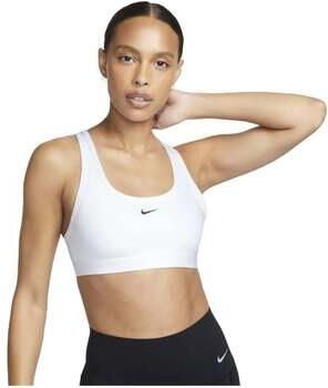 Nike Swoosh Light Support non-padded sport-bh Wit - Foto 6