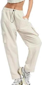 Nike Sportswear Essential High-rise Woven Cargo Pants Cargobroeken Kleding lt orewood brn sail maat: XS beschikbare maaten:XS M