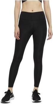 Nike Hardlooplegging met halfhoge taille en zak voor dames Epic Fast Black- Dames Black