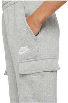 Nike Club Fleece cargobroek voor kids Grijs
