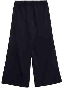 Nike trainingsbroek met wijde pijpen en halfhoge taille voor dames Zwart - Foto 5