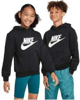 Nike Sportswear Club Fleece Hoodie Zwart Wit Black - Foto 3
