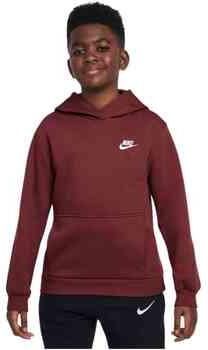 Nike Club Fleece Hoodie voor kids Rood - Foto 5