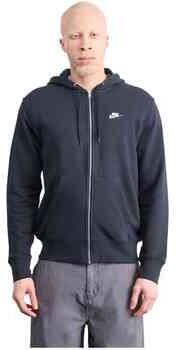 Nike Club hoodie van sweatstof met rits voor heren Zwart - Foto 9