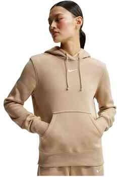 Nike Phoenix Fleece hoodie voor dames Bruin - Foto 5