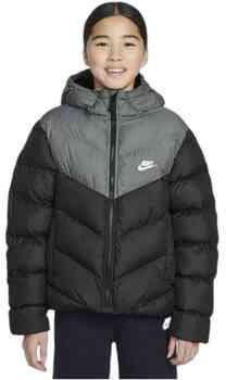 Nike Sportswear All Day Play jas zwart grijs Polyester Capuchon maat 140-152